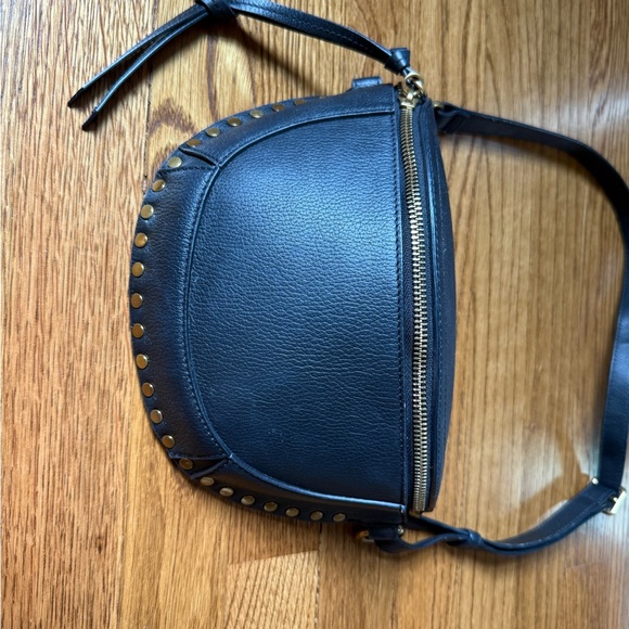 Isabel MARANT Oskan studded leather bag - Picture 3 of 6